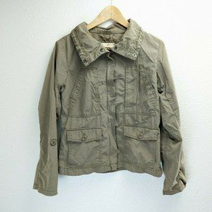 Eddie Bauer Womens Brown Hiking Jacket XS Size Outdoor Pockets Lightweight